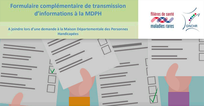 Formulaire complémentaire de transmission d’informations à la MDPH